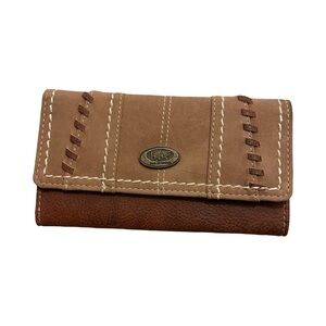 b.o.c. Brown and Tan Wallet